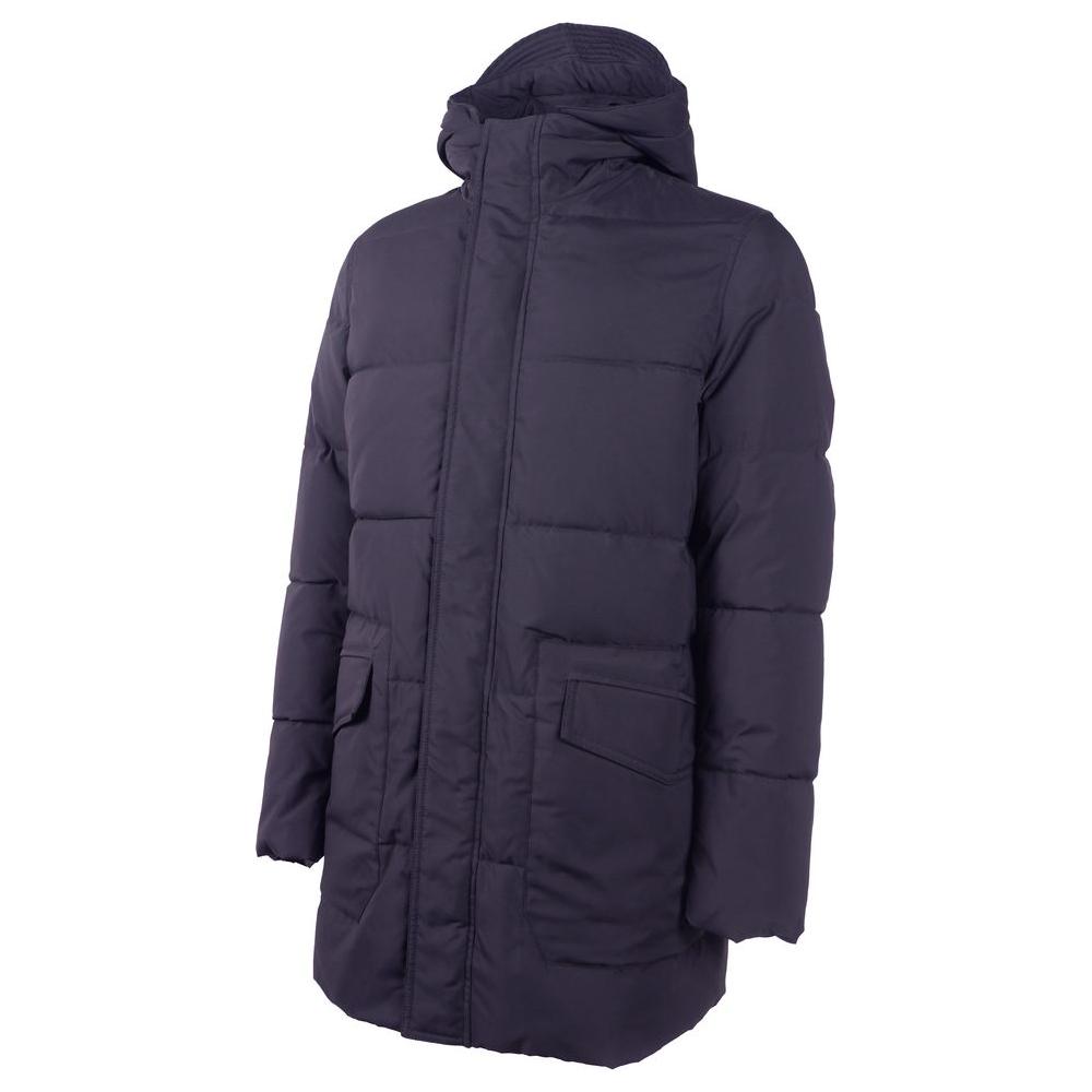 Emilio Romanelli Blue Polyester Men's Jacket EM-5079-IT48 | M