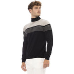 Alpha Studio Sweaters AU123H_9000NEROSABBIA:401503