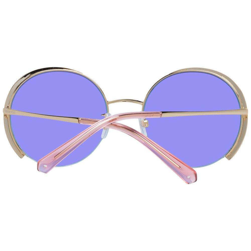 Swarovski Gold Women Sunglasses SW-1037433