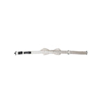 Dolce & Gabbana White Silk Adjustable Neck Men Papillon Bow Tie