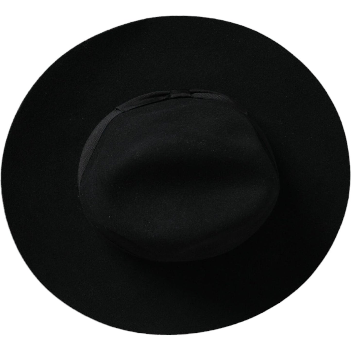 Dolce & Gabbana Black Rabbit Fedora Trilby Women Hat HAT9635-57