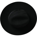 Dolce & Gabbana Black Rabbit Fedora Trilby Women Hat HAT9635-57