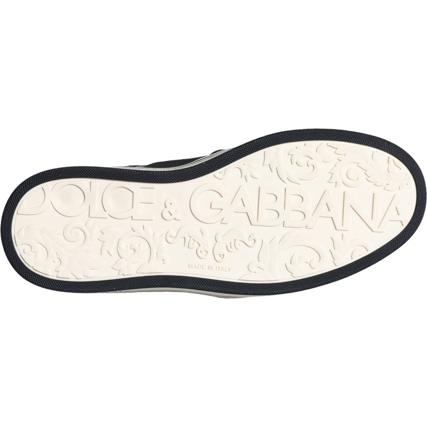 Dolce & Gabbana Black Leather Loafers Slippers Casual Shoes MV5919-39