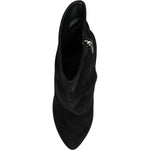 Dolce & Gabbana Black Suede Leather Mid Calf Boots Shoes LA11271-36