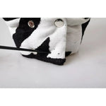 Dolce & Gabbana Black White Wool Whole Head Wrap Hat HAT9560-57