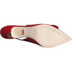 Dolce & Gabbana Dolce & Gabbana Red Devotion Leather Heels Slingback Shoes LA11504-35.5 1728,67345645728,Dolce & Gabbana,EU35.5/US5,EU35/US4.5,EU37/US6.5,EU38/US7.5,Material: 100% Lamb Leather,New with tags,Red,Sandals - Women - Shoes,Shoes,Women,Women -