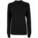 Yes Zee Black Acrylic Women Sweater YE-13706-XS