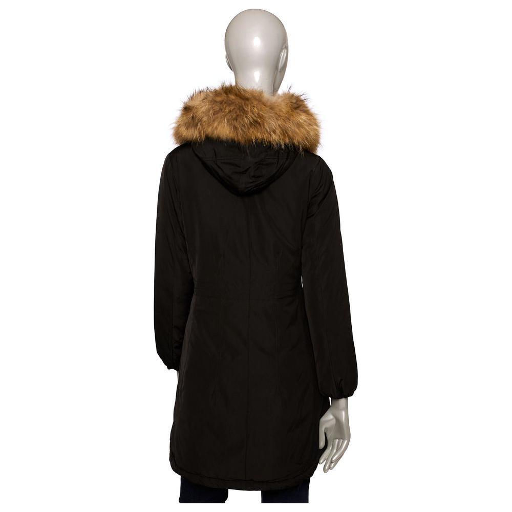Baldinini Trend Black Polyester Women Jacket BA-24593-XS