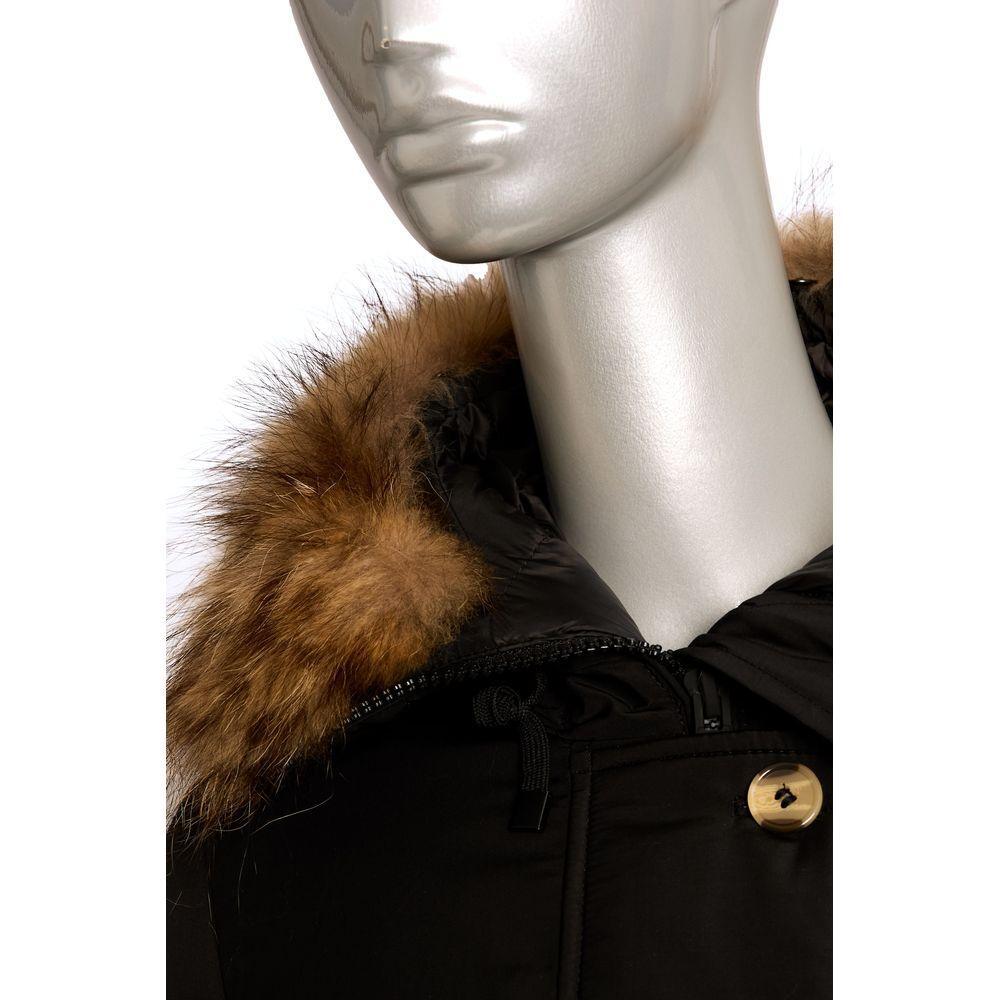 Baldinini Trend Black Polyester Women Jacket BA-24593-XS