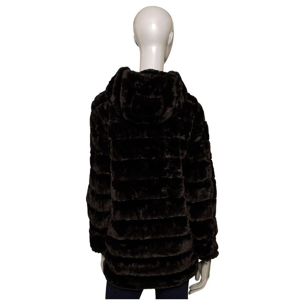 Baldinini Trend Black Polyester Women Jacket BA-24579-S