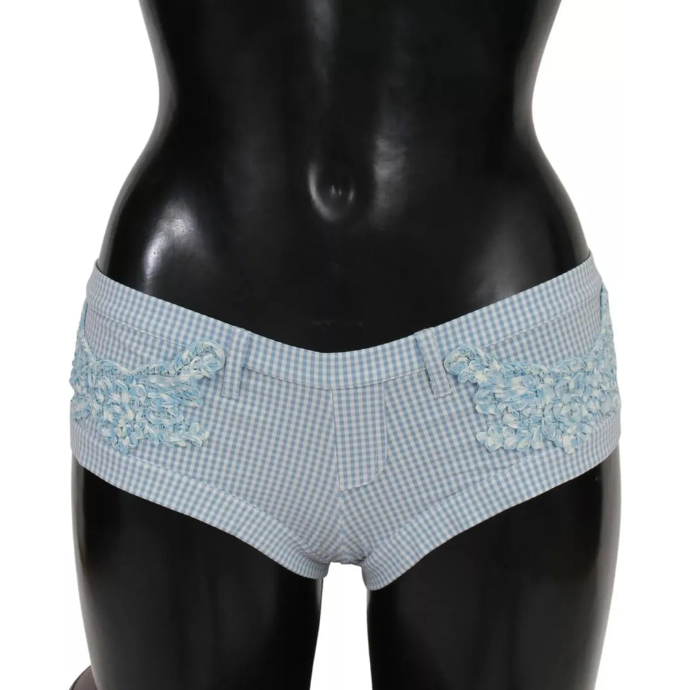 Ermanno Scervino Blue Beachwear Bottoms Swimsuit Shorts BIK812-IT3