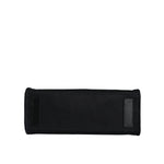 Versace Black Top Handle Canvas Leather Logo Crossbody Tote Bag BAG1589