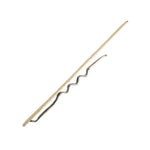 Dolce & Gabbana Gold Tone Brass Logo Branded Men Tie Clip Bar