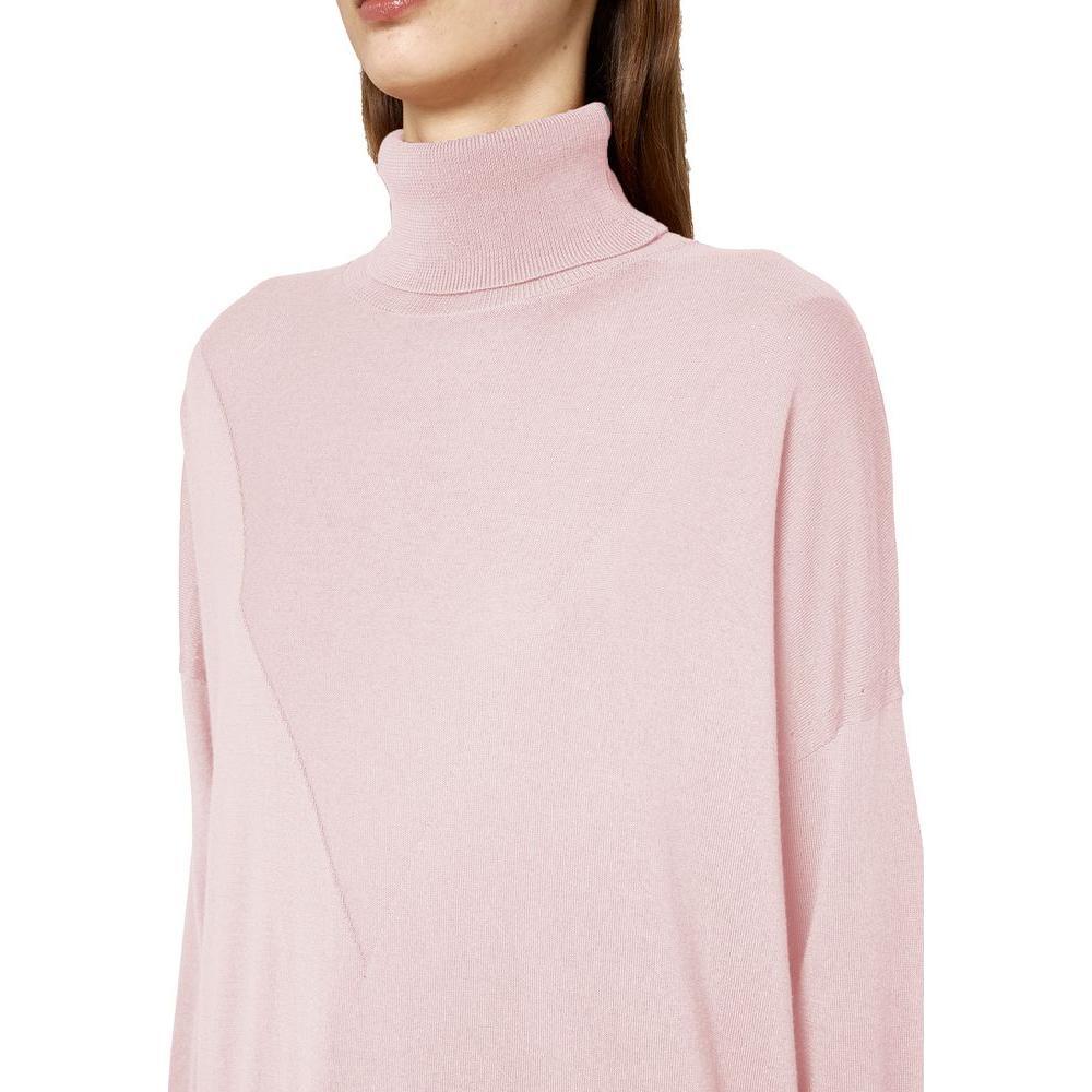Alpha Studio Pink Silk Sweater AL-13854-IT38|XS