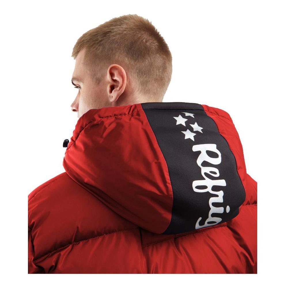 Refrigiwear Red Nylon Men Jacket RE-13991-XXL