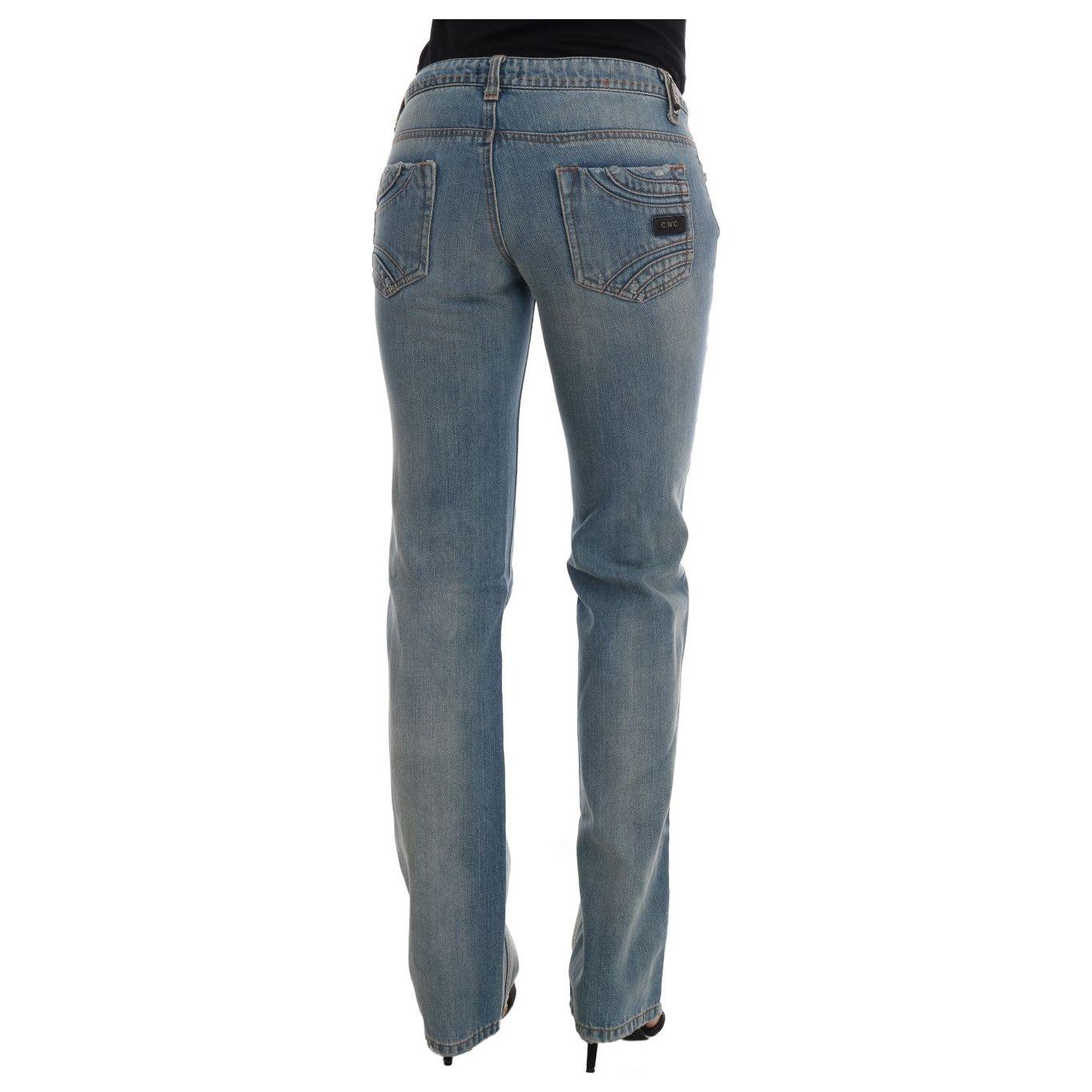 Costume National Blue Wash Cotton Classic Jeans SIG30108-1