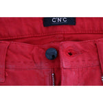Costume National Red Cotton Stretch Slim Jeans SIG30121-4