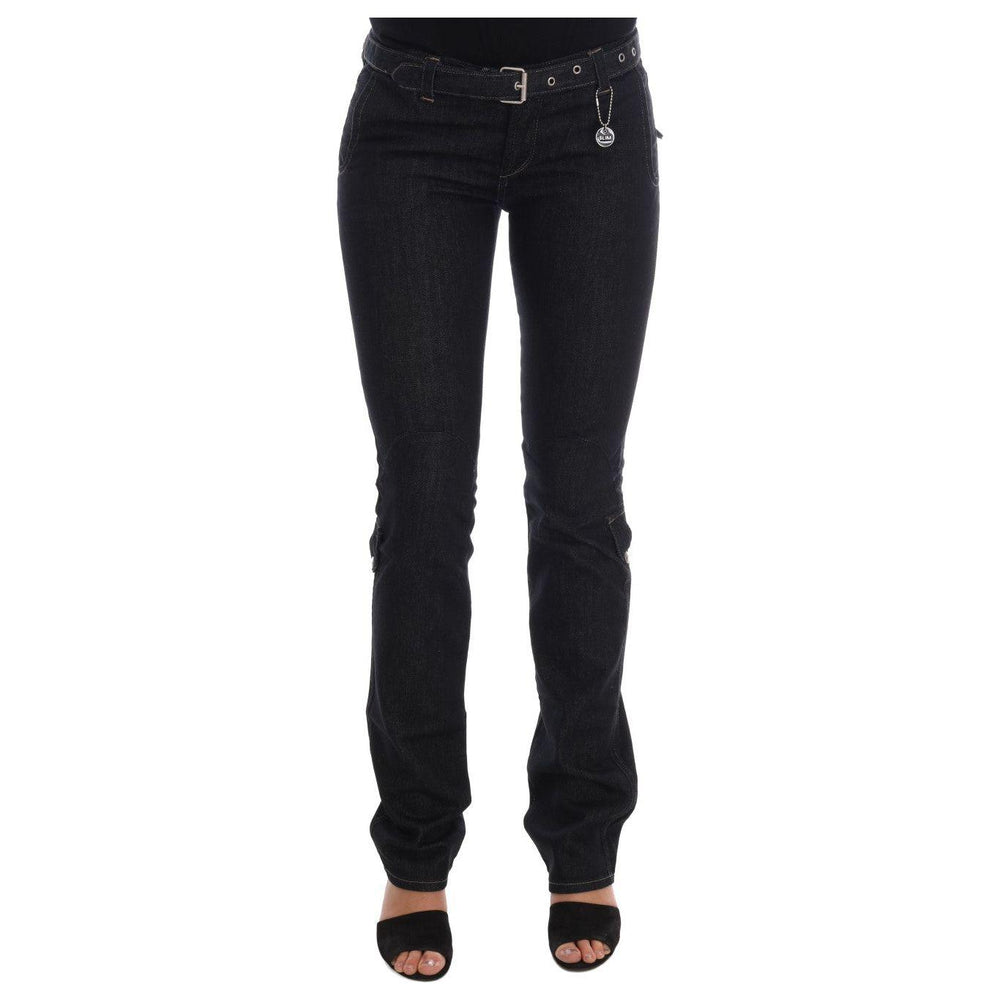 Costume National Blue Cotton Stretch Slim Fit Jeans SIG30123-2