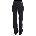 Costume National Dark Blue Cotton Classic Fit Jeans SIG30133-1