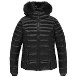 Refrigiwear Black Nylon Women Jacket RE-14053-XS