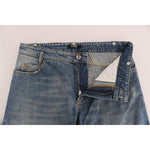 Costume National Blue Cotton Stretch Denim Jeans SIG30136-1