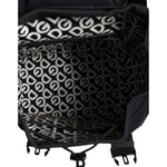 Dolce & Gabbana Black DG Mania Neoprene Travel Back Pack Bag