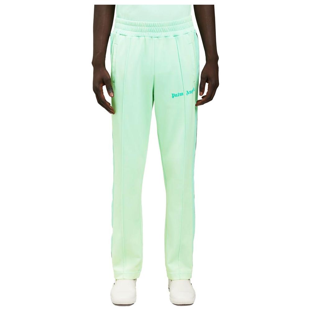 Palm Angels Green Nylon Jeans & Pant PA-14092-S
