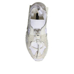 Dolce & Gabbana White Mesh Sorrento Trekking Sneakers Shoes