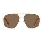 Polaroid Beige Stainless Steel Sunglasses POPLD6173S10ASPAC