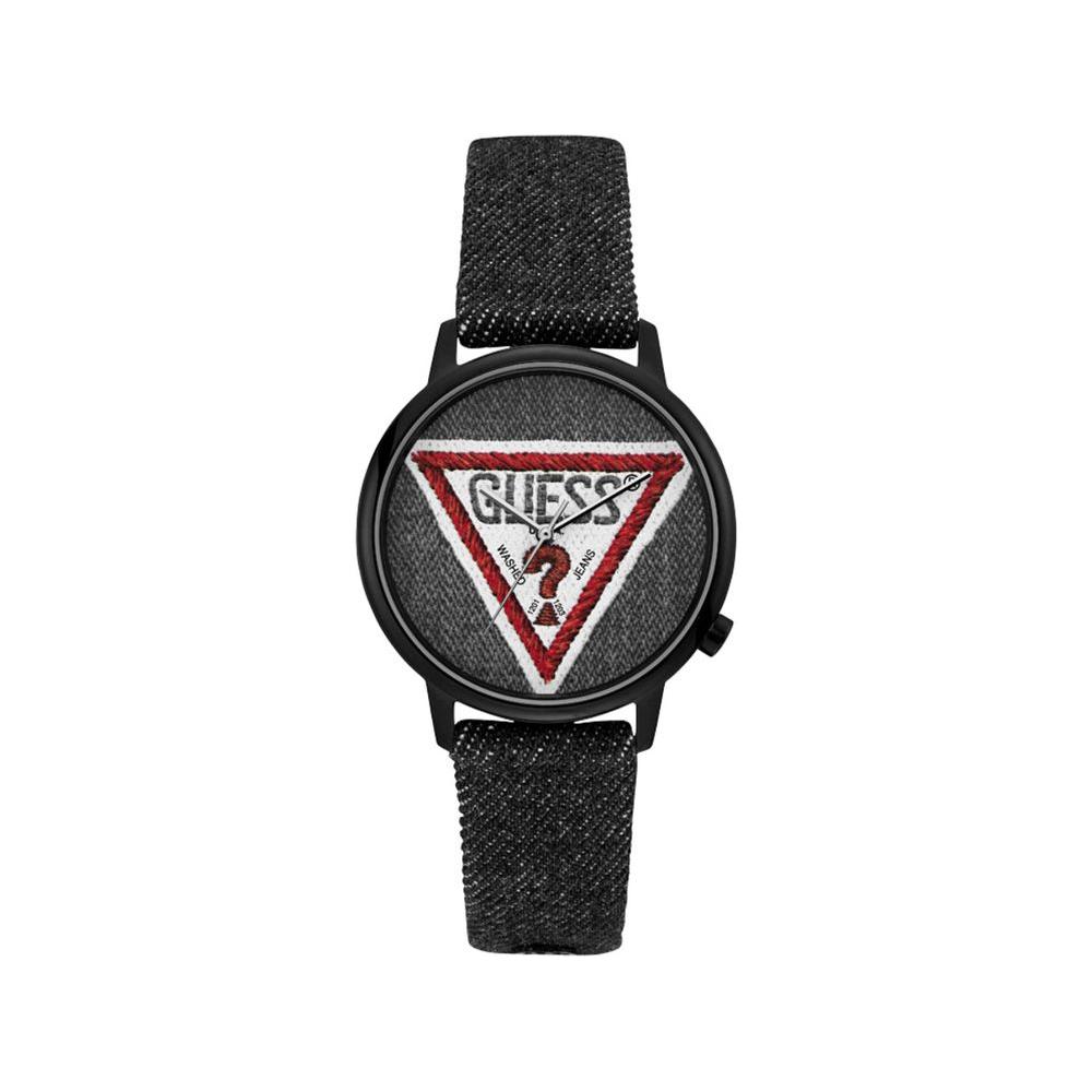 Guess Black Textile Watch Guess Dark Slate Gray