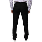 Dolce & Gabbana Black Wool Skinny Dress Formal Pants PAN75322-46