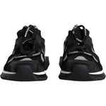 Dolce & Gabbana Black Mesh Sorrento Trekking Sneakers Shoes LA11944-37