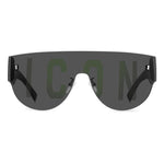 Dsquared² Black Metal Sunglasses DSICON0002S807AC