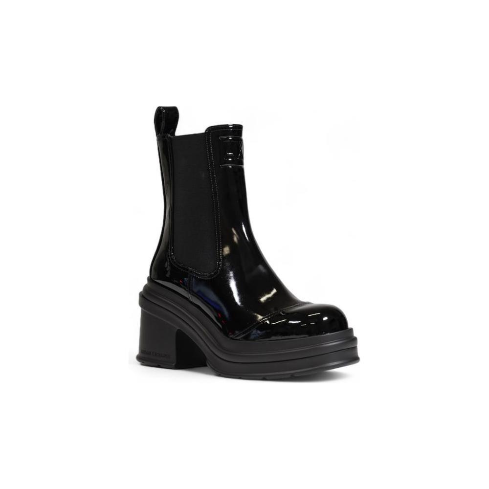 Armani Exchange Black Polyester Ankle AR-14715400009-EU37/US7
