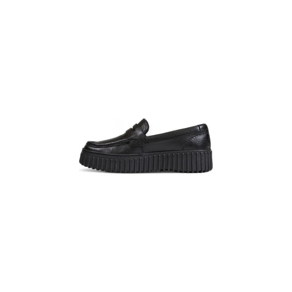 Clarks Black Leather Platform CL-14722800009-EU37.5/US7.5