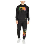 Icon Black Cotton Hoody IC-15613100009-IT42 | XS