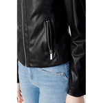 Armani Exchange Black Polyester Jackets & Coat AR-10427100009-IT38|XS