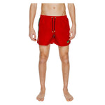 EA7 Emporio Armani Red Polyester Swim Short EA-13430400146-IT52 | XL