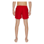 EA7 Emporio Armani Red Polyester Swim Short EA-13430400146-IT52 | XL