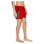 EA7 Emporio Armani Red Polyester Swim Short EA-13430400146-IT52 | XL