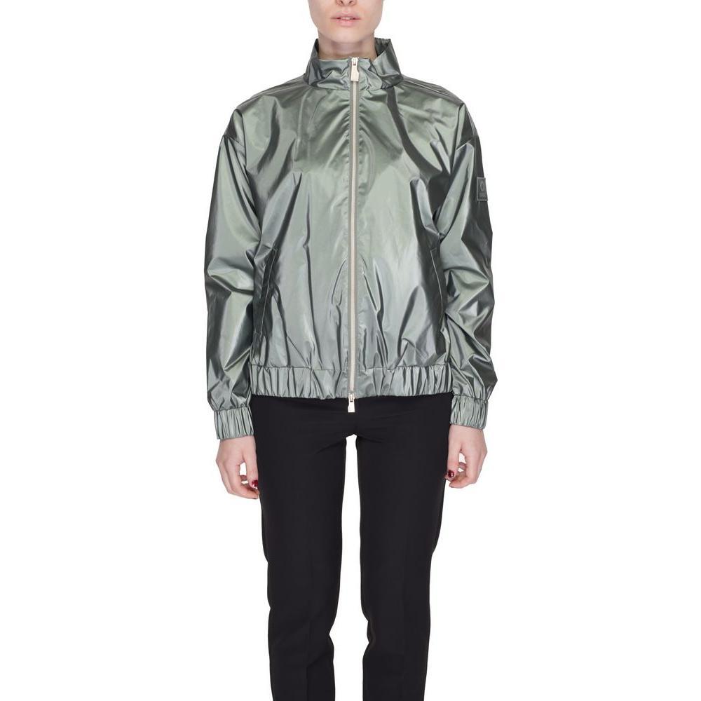 Suns Green Polyester Jackets & Coat SU-14178602482-IT42|M