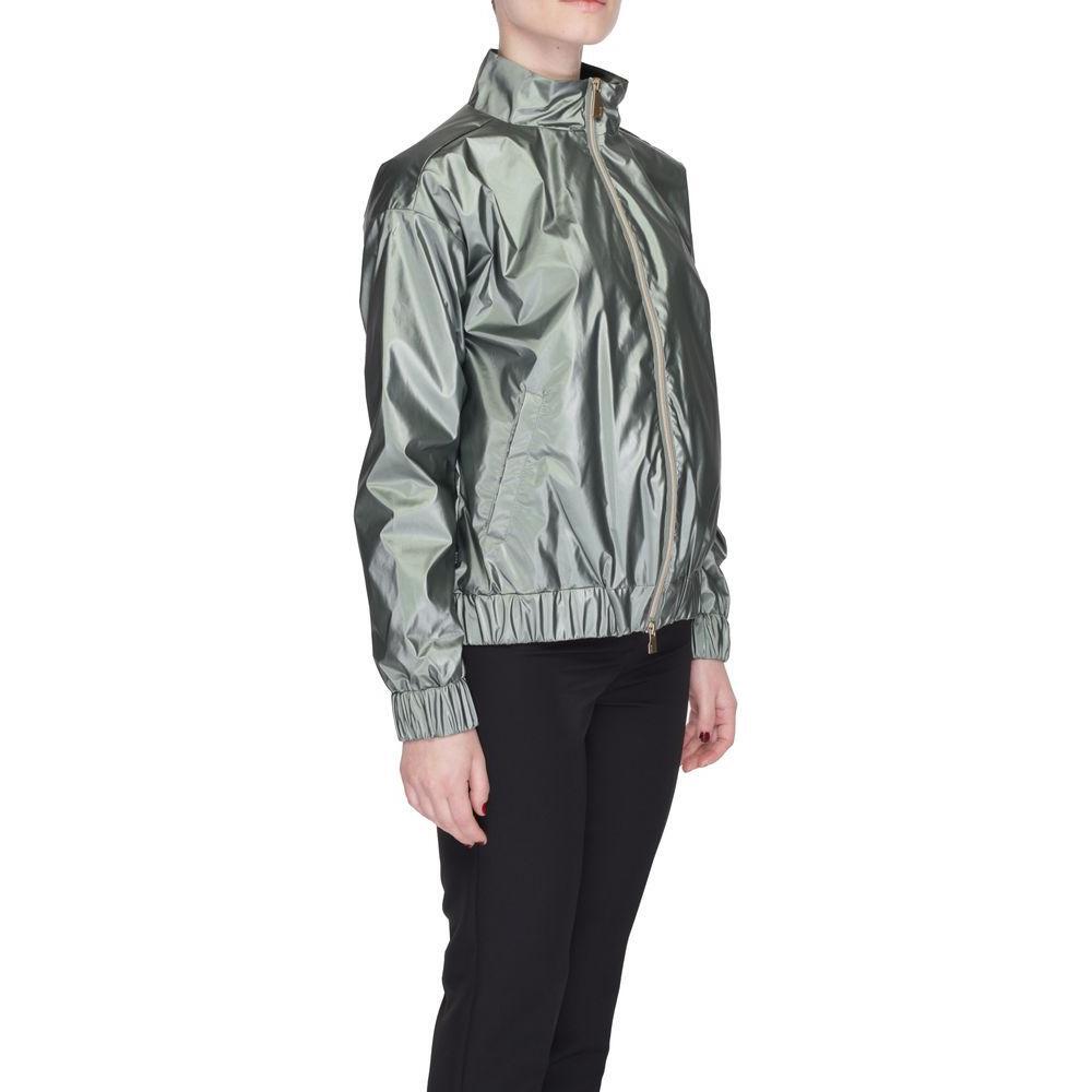 Suns Green Polyester Jackets & Coat SU-14178602482-IT42|M