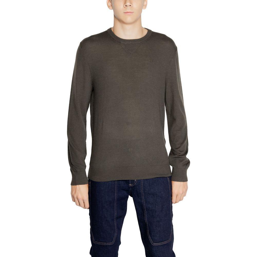 Armani Exchange Green Wool Sweater AR-5989500149-IT52 | XL