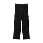 Desigual Black Polyester Cropped Pant DE-13309500009-XL