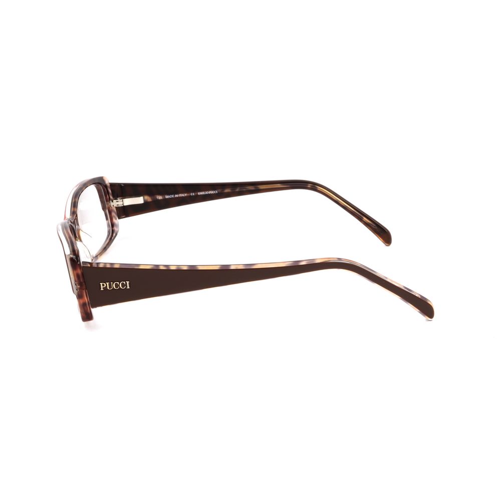 Emilio Pucci Brown Plastic Glasses (Frames)