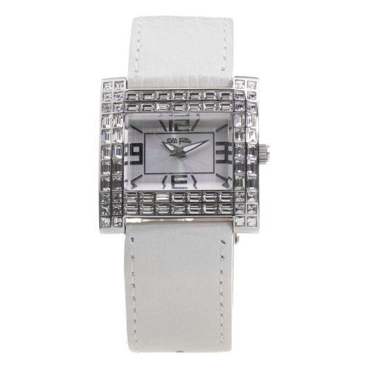 Folli Follie Gray Leather Watch