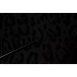 Dolce & Gabbana Black Leopard Cotton Hooded Full Zip Sweater