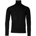 Dolce & Gabbana Black Long Sleeve Turtleneck Pullover Sweater TSH86992-48