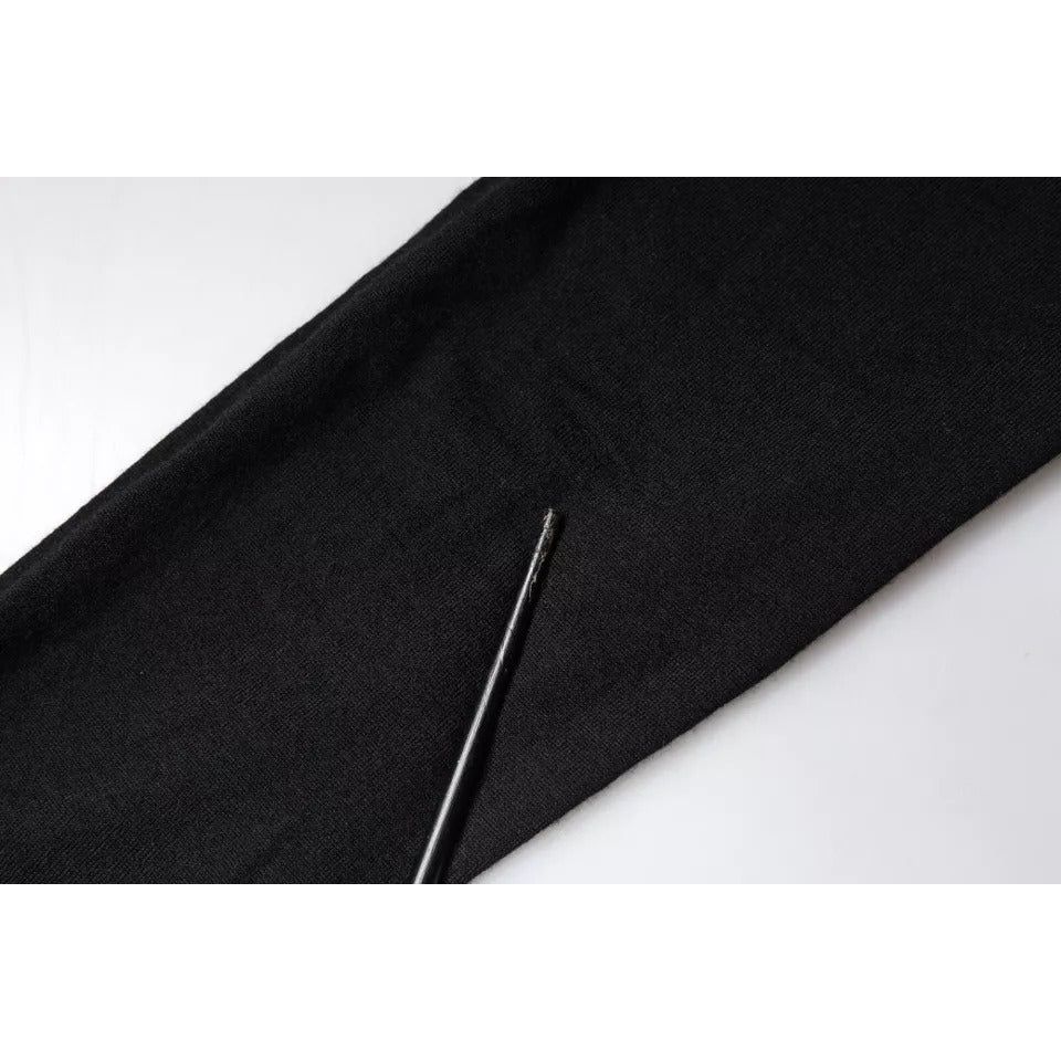 Dolce & Gabbana Black Long Sleeve Turtleneck Pullover Sweater TSH86992-48