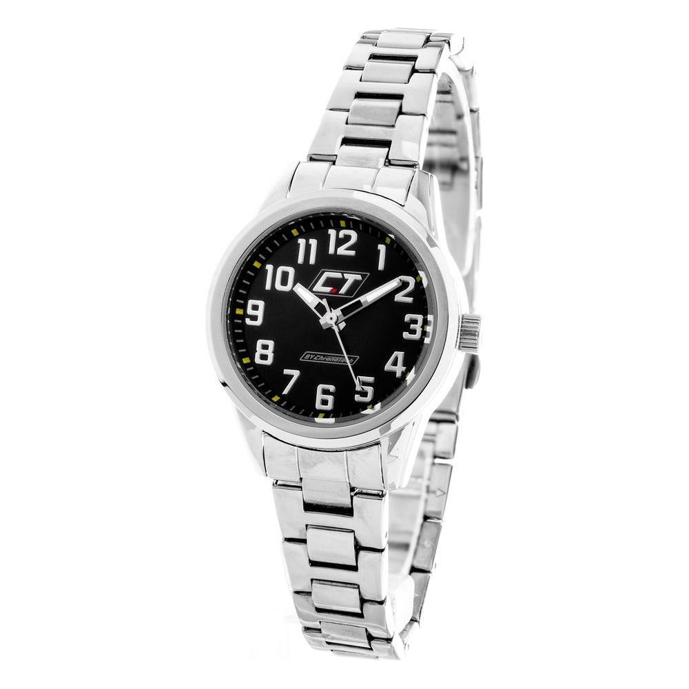 Chronotech Silver Stainless Steel Watch 1728,67434610848,Chronotech,New with tags,Silver,Watches,Watches for Women - Watches,Women Chronotech CHCC7041L02MAC